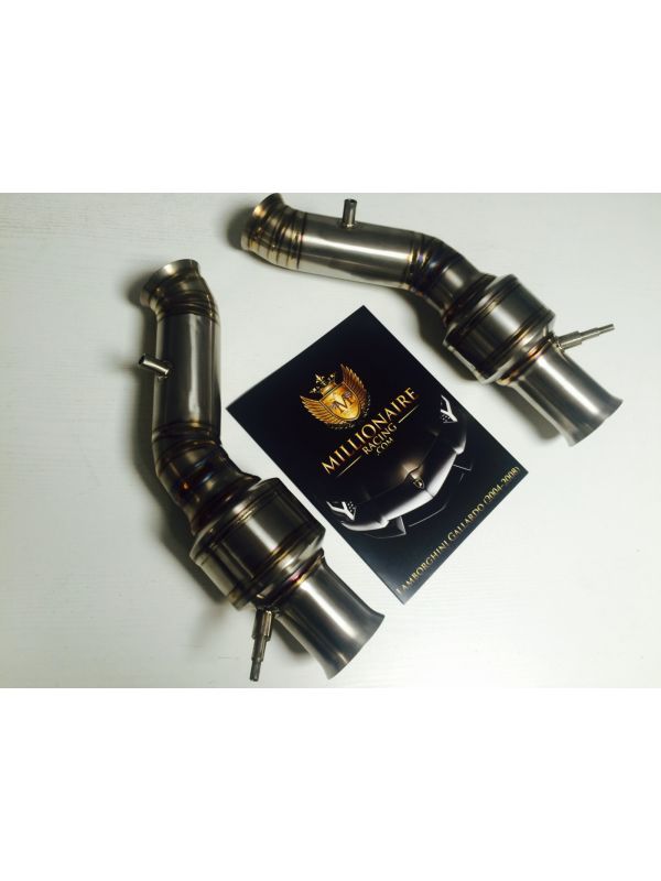 Lamborghini Gallardo Titanium Hi-Flow Catalytic Converters