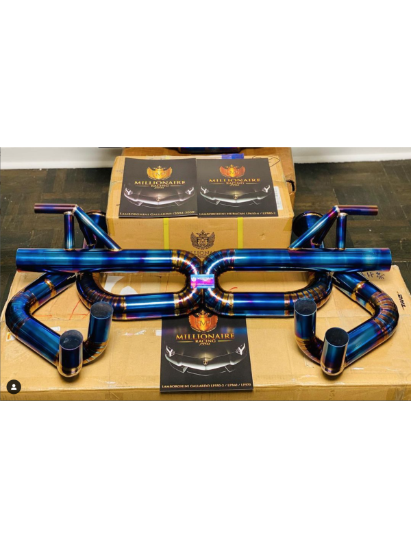 LAMBORGHINI GALLARDO LP 550-2 / LP 560 / LP 570 "VIP" TITANIUM EXHAUST VIOLA EDITION