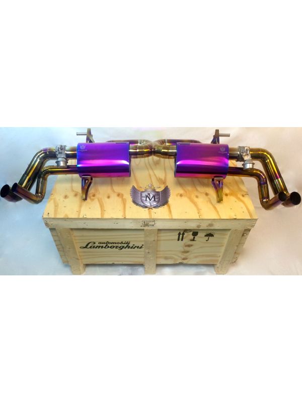 LAMBORGHINI HURACAN LP 610-4 / LP 580-2 "VIP" TITANIUM VALVED EXHAUST VIOLA EDITION