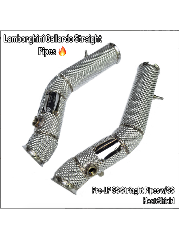 Millionaireracing Lamborghini Gallardo Pre-LP Straight Pipes