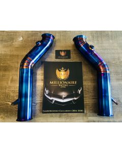 Lamborghini Gallardo Titanium Catbypass (straight) pipes