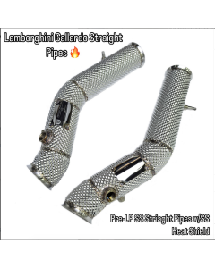 Millionaireracing Lamborghini Gallardo Pre-LP Straight Pipes