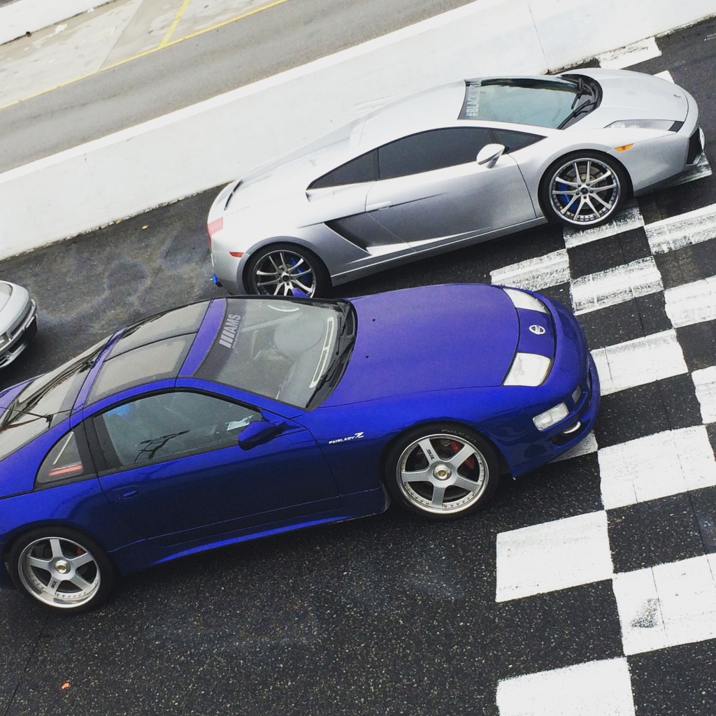 #millionaireracings sponsored Lamborghini Gallardo from #amsmotorsports during a video shoot earlier this season!